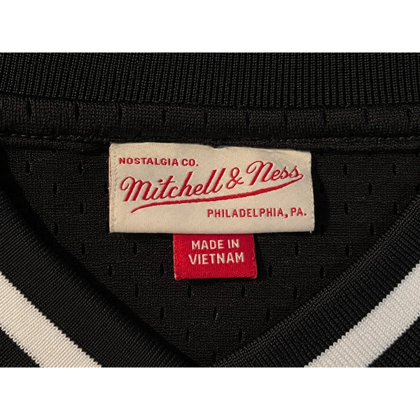 Austin FC Mitchell & Ness Mesh V-Neck Jersey Shirt Black Medium MLS Soccer NWOT