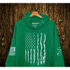 Grunt Style Irish Patriotic Flag Green Hoodie 2XL Graphic Print Pullover NWOT