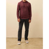 Faherty Sunwashed Organic Cotton Hoodie Men's Small Mahogany Pullover NWOT
