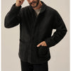 Buck Mason Felted Shawl Coat XL Black 100% Merino Wool Jacket NWT Rare $300