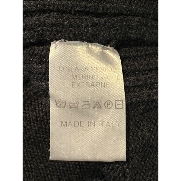 Lamborghini Automobili 1/4 Zip Sweater XL Merino Wool Made in Italy Authentic