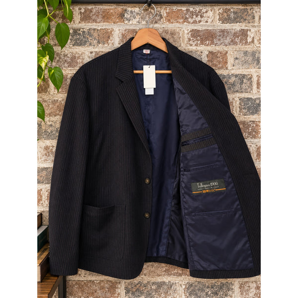 Wallace & Barnes J.Crew Suit Jacket 44R Italian Stretch Wool Seersucker NWT