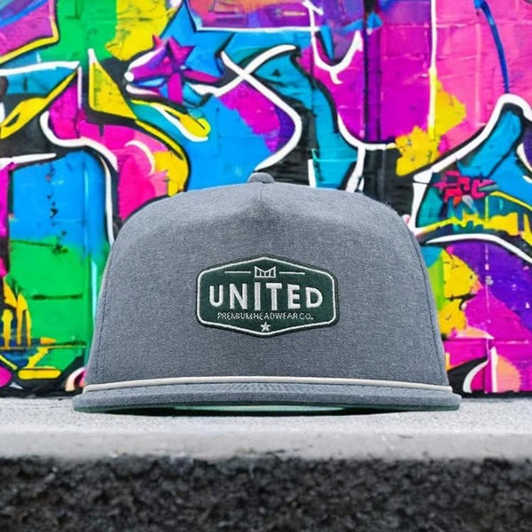 Melin Coronado Brick Mill “United” Chambray Classic Hat 58cm NWOT Americana