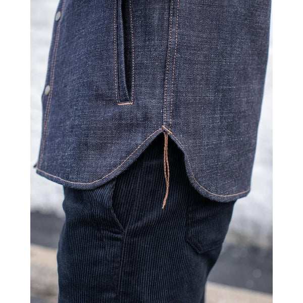 Rogue Territory Cryptic Japanese Selvedge Denim Service Shirt 2XL RGT Rare NWOT