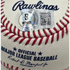 New York Yankees Oswaldo Cabrera Signed Rawlings OML Baseball Beckett Witness