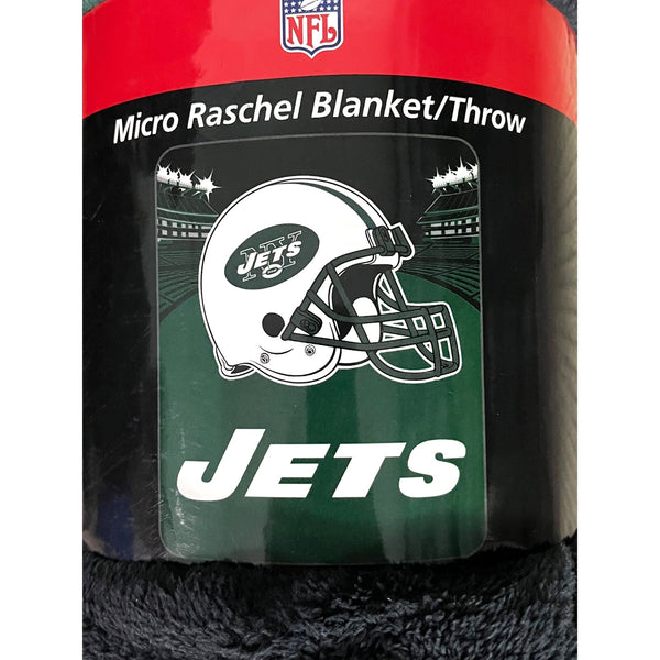 New York Jets NFL Northwest Team Stadium 2005 Fleece Throw 50x60 NWT