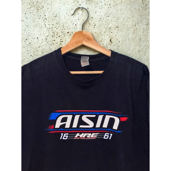 Austin Hill AISIN HRE NASCAR Racing Graphic T-Shirt Mens XL Black