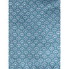 Peter Millar Blue Fan Print Short Sleeve Button Shirt XL NWOT MSRP $155