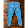 Mott & Bow Jane Mid Rise Skinny Jeans Women’s 32x28 Light Blue Stretch Denim
