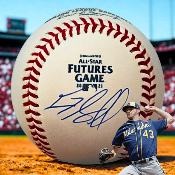 Ethan Small Autographed 2021 All Star Futures Game Baseball San Francisco Giants