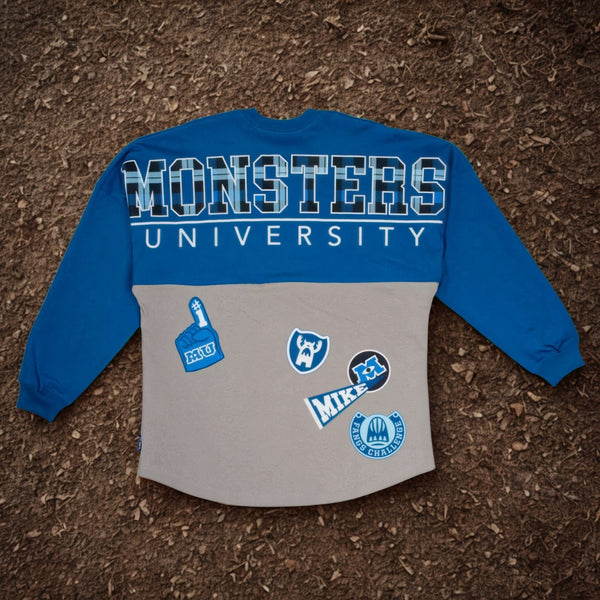 Disney Spirit Jersey Monsters University Scream Team Pullover Adult L NWOT