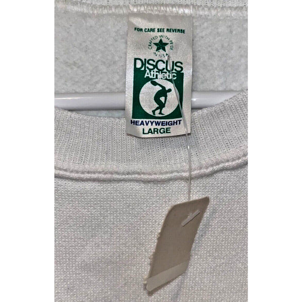 Brown University Sweatshirt Discus Athletic Sz. L Vintage 80s Deadstock NWT