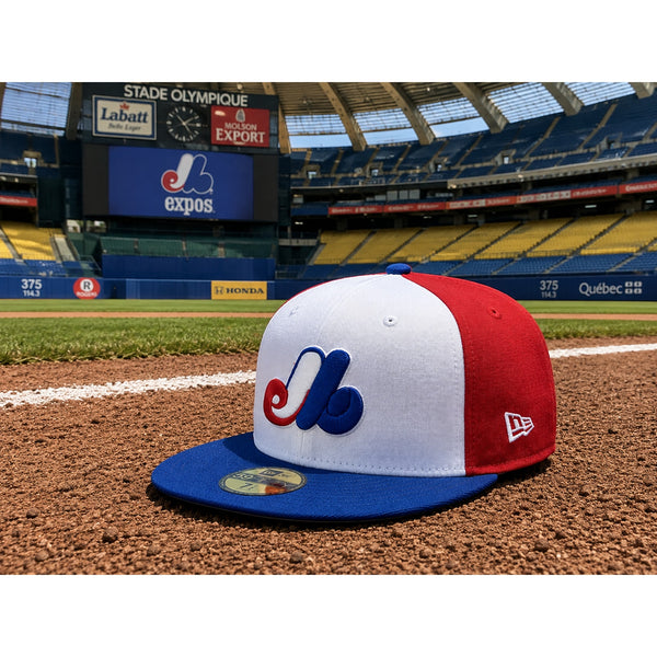 Montreal Expos 1969 MLB Cooperstown New Era 59FIFTY Fitted Wool Hat 7 3/4 NWT