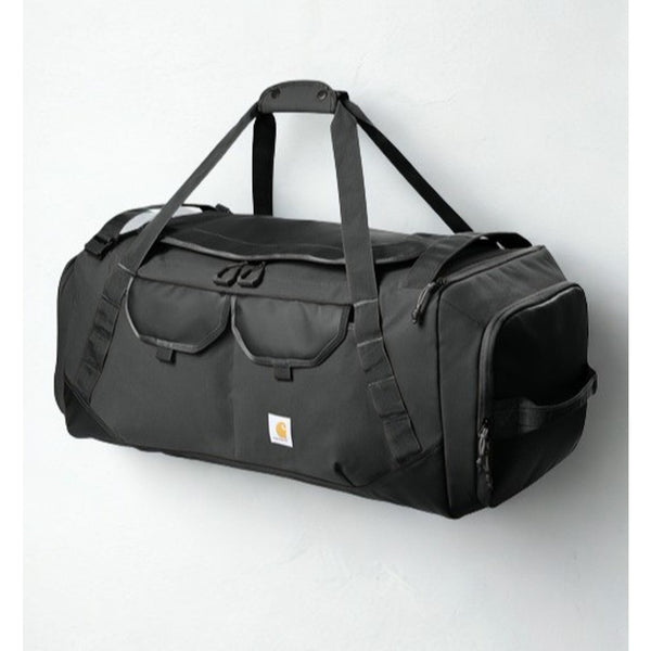 Carhartt 75L Heavy Haul Duffel Bag CTB0000605 Black NWT Rain Defender Backpack