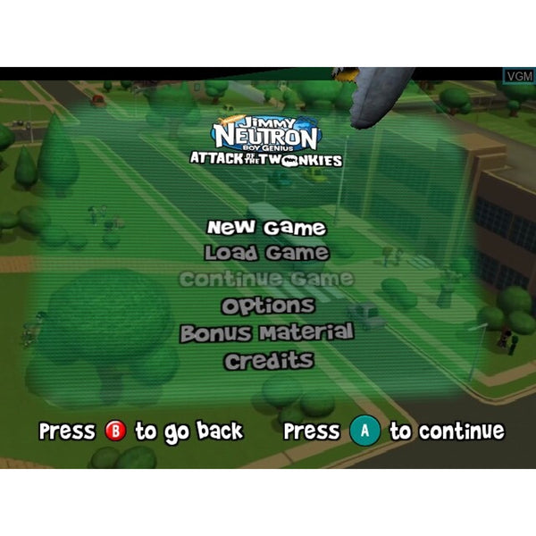 Jimmy Neutron Attack Of The Twonkies Nintendo GameBoy Advance Cart Only