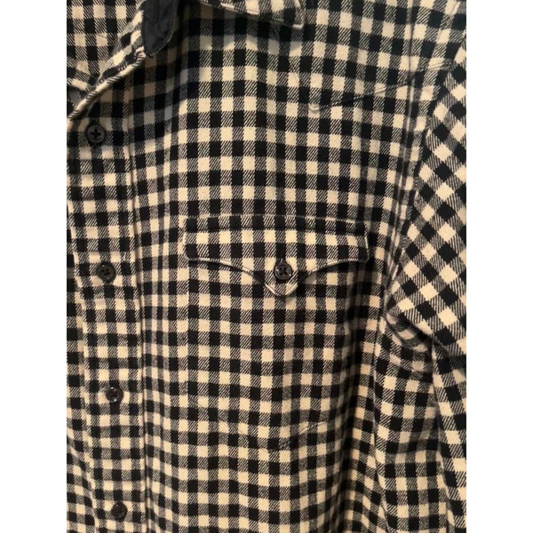 Polo Ralph Lauren Classic Western Shirt Mens XL Vintage Check Cotton Flannel