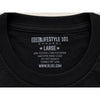 B101 Baseball Lifestyle 101 Your Girlfriend Likes My Swing Tee Black Mens Large
