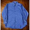 Gitman Bros Blue Oxford Button Up Shirt Mens 17.5 35 USA Long Sleeve Vintage