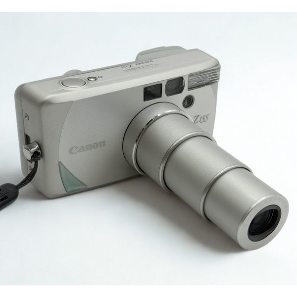 Canon Sure Shot Z155 Caption 35mm Point & Shoot Film Camera Tested Working