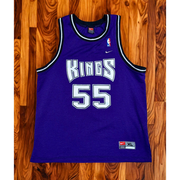 Sacramento Kings Jason Williams Vintage Nike Jersey XL Stitched White Chocolate