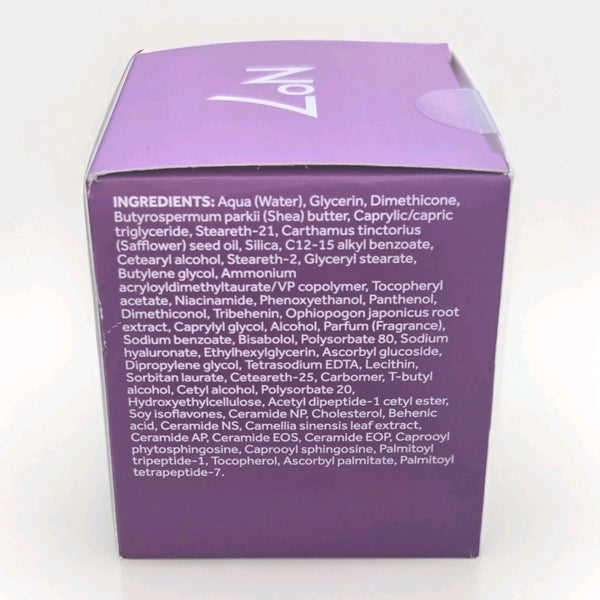 No7 Menopause Skincare Nourishing Overnight Cream 1.69oz NIB Anti Aging Hydrate