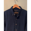 Polo Ralph Lauren Indigo Oxford Shirt Mens L Blue Button Down Cotton Casual