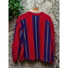 Polo Ralph Lauren Rugby Shirt Mens XL Colorblock Elbow Shoulder Patches USA VTG
