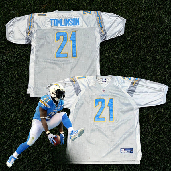 San Diego Chargers LaDainian Tomlinson NFL Reebok Jersey Size 56 3XL Stitched