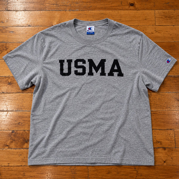USMA West Point Military Academy Champion T Shirt Sz. XL Gray Vintage 90s USA