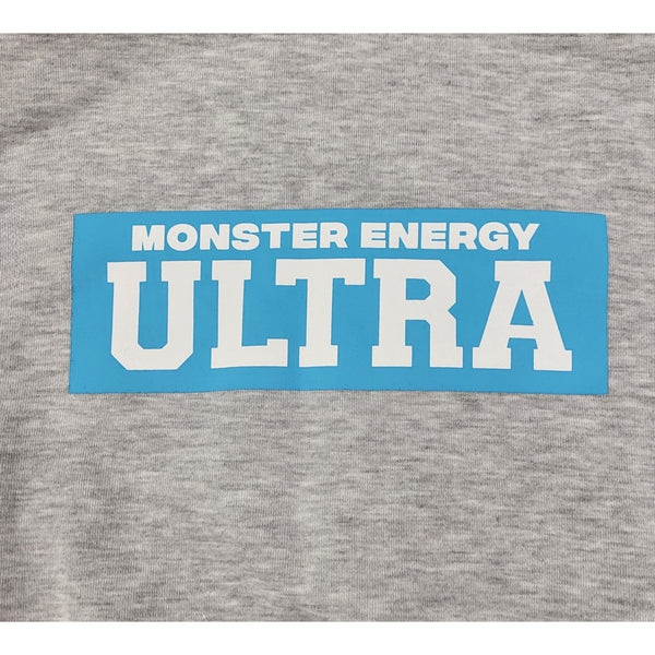 Monster Energy Ultra Sweatshirt Mens XL Heather Grey Graphic Pullover NWOT
