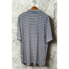 Peter Millar Crown Seaside Stripe Polo L Drirelease Baltusrol Golf Logo