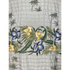 Tommy Bahama Vintage Tag 100% Silk Button Shirt Men's Sz. L Floral Short Sleeve