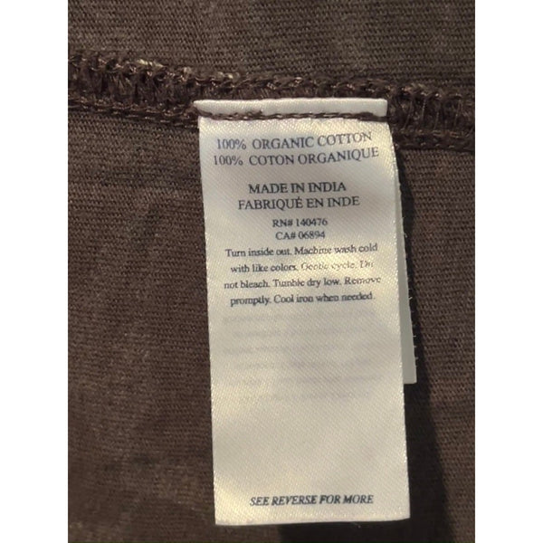 Faherty Short Sleeve Knit Seasons Shirt Men's L Organic Cotton Floral MSRP $130