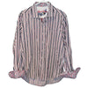 Robert Graham Button Front Striped Shirt Flip Cuff Men's Sz. XL NWOT