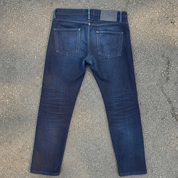 Naked & Famous Super Skinny Guy Indigo Stretch Japanese Selvedge Jeans Sz. 32x30