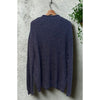 L.L. Bean Organic Cotton Fisherman Sweater 2XL Blue Roll Neck Waffle Knit NWT