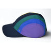 Paul Smith PS Stripe Nylon Baseball Cap Rainbow Strapback NWOT Rare Hat