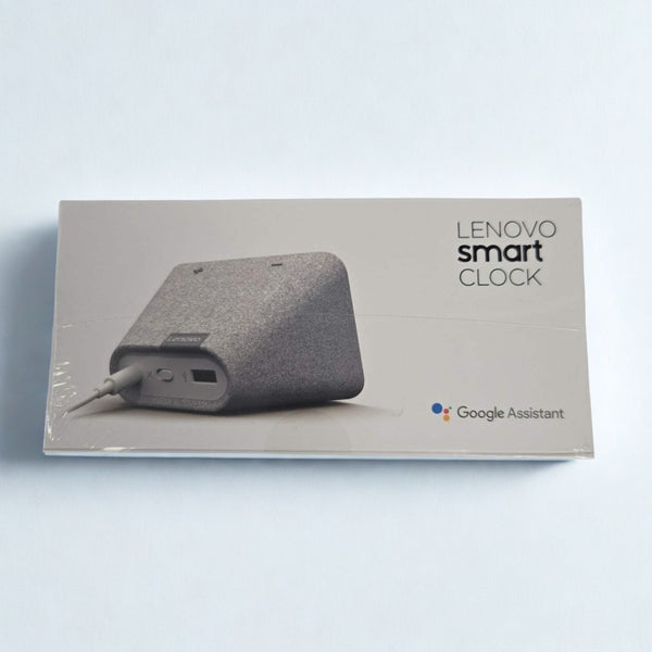 Lenovo Smart Clock CD-24501F Hemp Grey Google Assistant WiFi Sealed New
