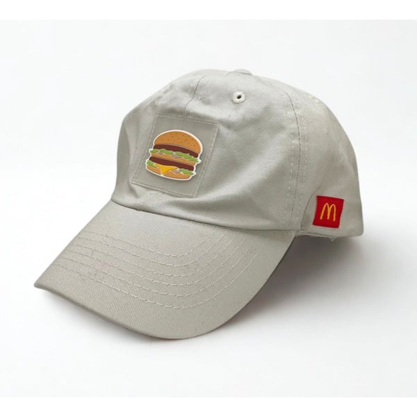 McDonald's Big Mac Patch Hat Adult Adjustable Strapback Employee Uniform Cap