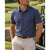 Charles Tyrwhitt Smart Cotton Polo Shirt Men's M Blue Jersey Short Sleeve NWOT