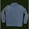 Bayonne Golf Club Peter Millar Crown Sport Perth 1/4 Zip Pullover Sz L Blue NWOT