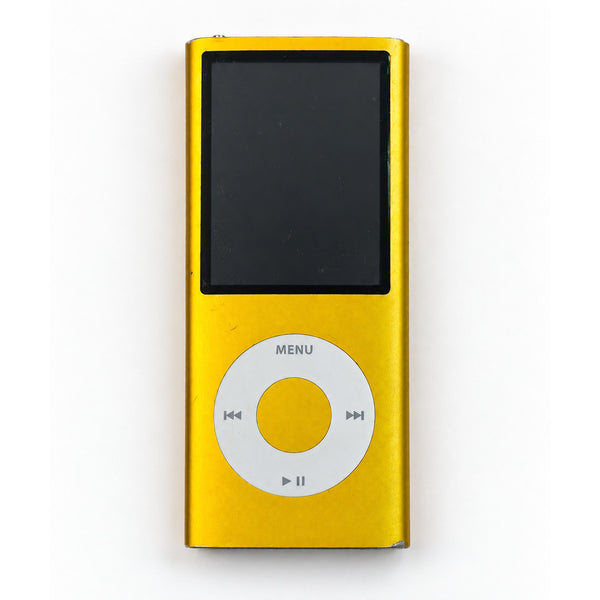 Apple iPod Nano 4th Gen A1285 8GB Yellow MP3 Music Player Vintage