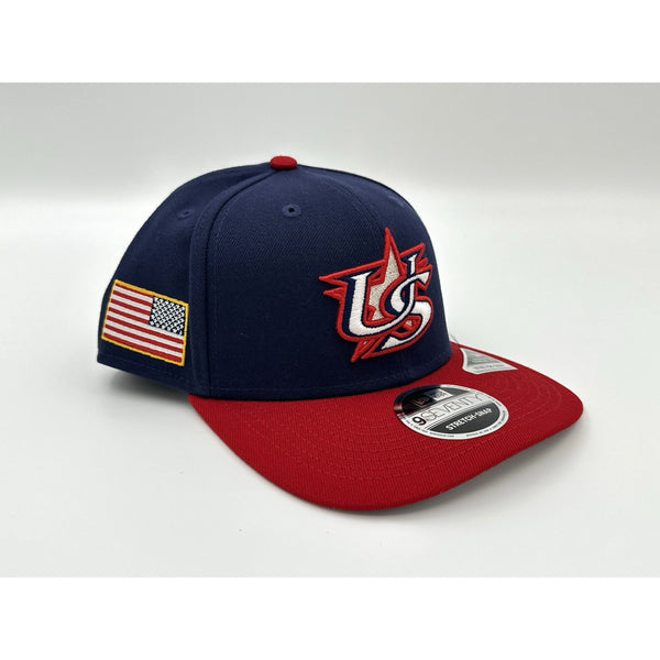 Team USA Baseball New Era 2026 World Baseball Classic Stretch Snap Hat WBC NWT