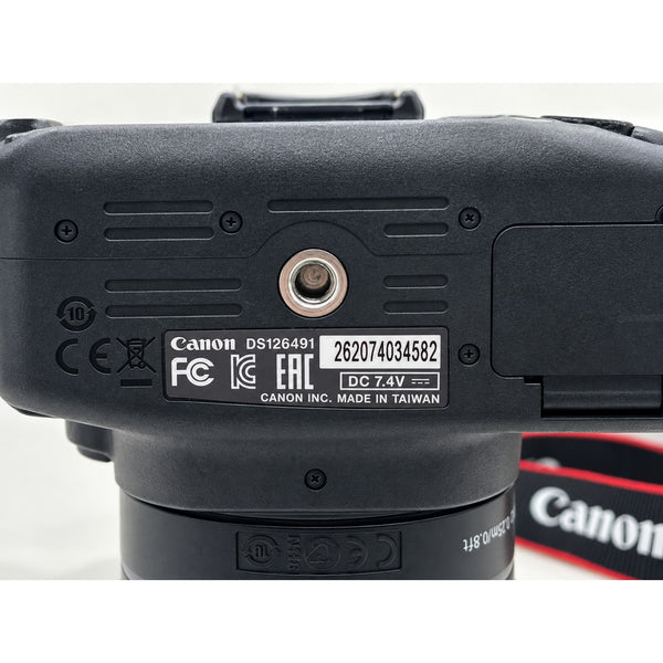 Canon EOS Rebel T5 DSLR Camera 18MP w/18-55mm Lens Box 64GB Tested
