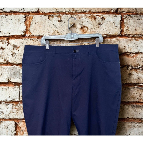 Public Rec Gamechanger 5 Pocket Pants Mens 36x32 Blue Stretch Tech EUC