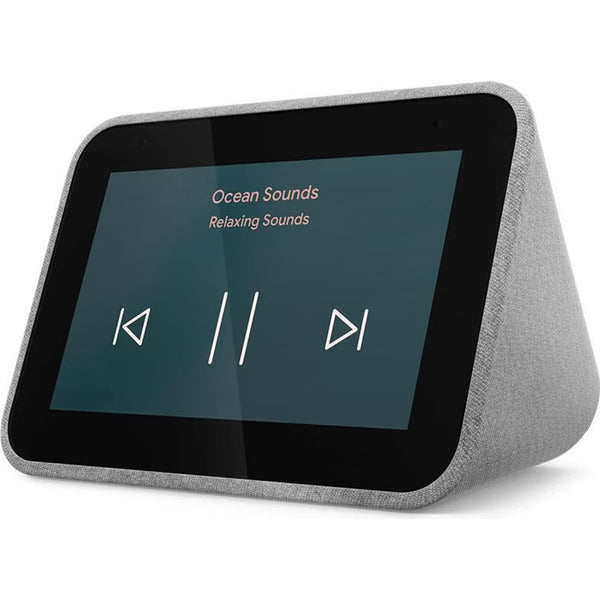 Lenovo Smart Clock CD-24501F Hemp Grey Google Assistant WiFi Sealed New
