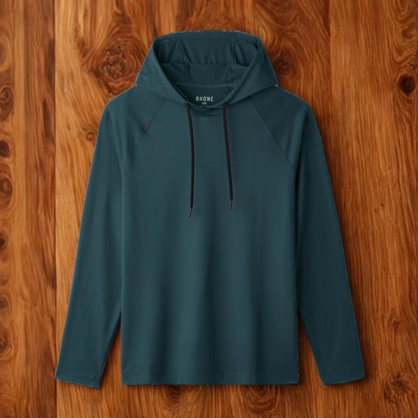 Rhone Reign Midweight Hoodie Men's 2XL Wild Forest NWT UPF 50+ Performance