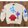 Dumbgood Blue's Clues Crewneck Sweatshirt Men's Medium Rare Graphic Pullover