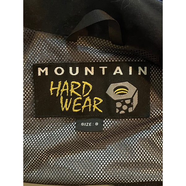 Mountain Hardwear Conduit Jacket Womens Size 8 Hooded Full Zip Softshell