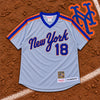 New York Mets Darryl Strawberry Mitchell & Ness Cooperstown Jersey USA Sz 56 2XL